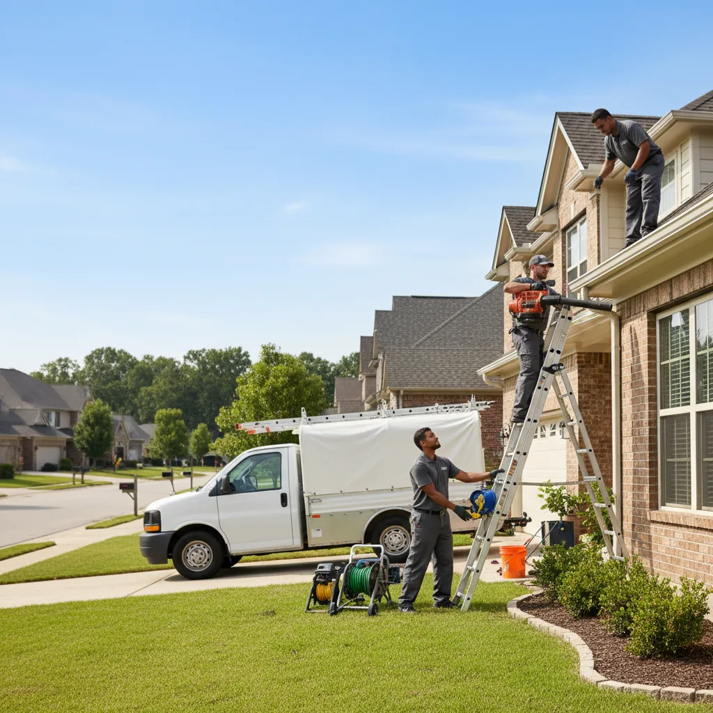 Home Gutter Service in Roby, TX near me